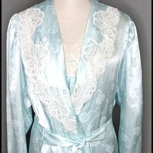 Vintage Eve Stillman Peignoir Robe & Gown Set
